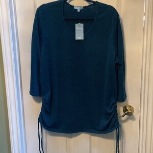 Penmans Blue Tunic with Drawstring Detail